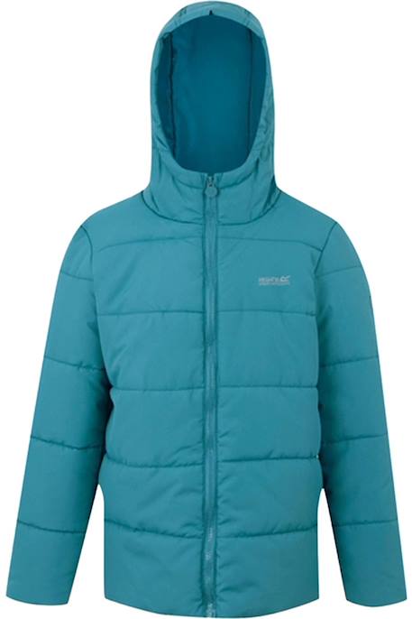 Veste matelassée  halkner Bleu gris+Rouge sombre+Vert kaki foncé 1 - vertbaudet enfant 