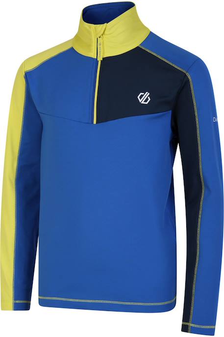 Veste thermique intermédiaire zippée formate ii Anthracite / jaune prune+Bleu olympien / denim sombre 6 - vertbaudet enfant 