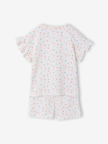 Lot 2 pyjashort cœurs écru 7 - vertbaudet enfant 