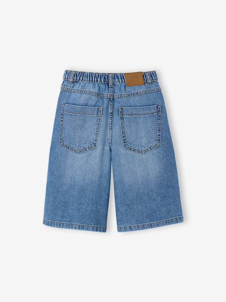 Bermuda long denim double stone 5 - vertbaudet enfant 