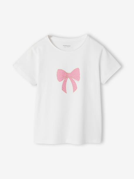 Lot 2 pyjashort nœud rose 4 - vertbaudet enfant 
