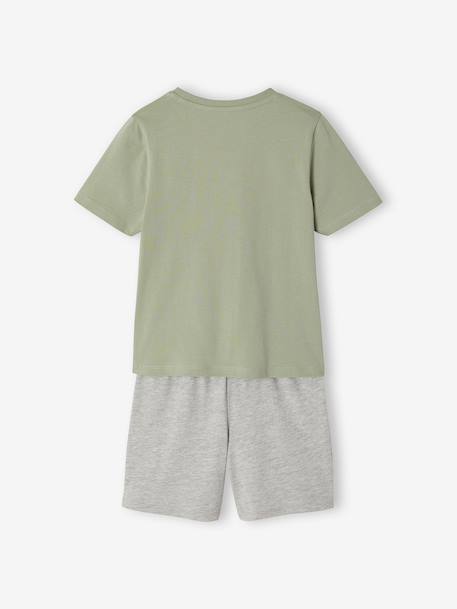 Lot 2 pyjashorts véhicules vert sauge 8 - vertbaudet enfant 