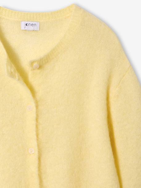 Gilet boutonné jaune pâle 5 - vertbaudet enfant 