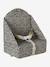 Rehausseur de chaise beige imprimé+Cherry+dans les bois+green forest+gris+Minisaurus+Mon coeur+Oies+rayé blanc 2 - vertbaudet enfant 