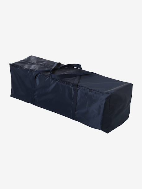 Lit pliant bébé 2 hauteurs de couchage anthracite+marine 13 - vertbaudet enfant 