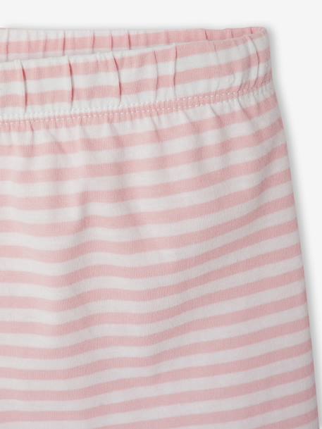 Lot 2 pyjashort nœud rose 9 - vertbaudet enfant 