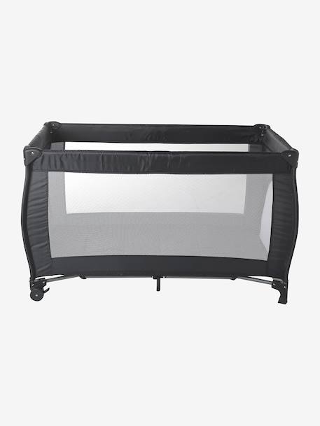 Lit pliant bébé 2 hauteurs de couchage anthracite+marine 5 - vertbaudet enfant 