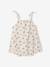 Combinaison bébé fille coton bio rose pâle 1 - vertbaudet enfant 