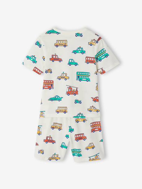 Lot 2 pyjashorts véhicules vert sauge 9 - vertbaudet enfant 