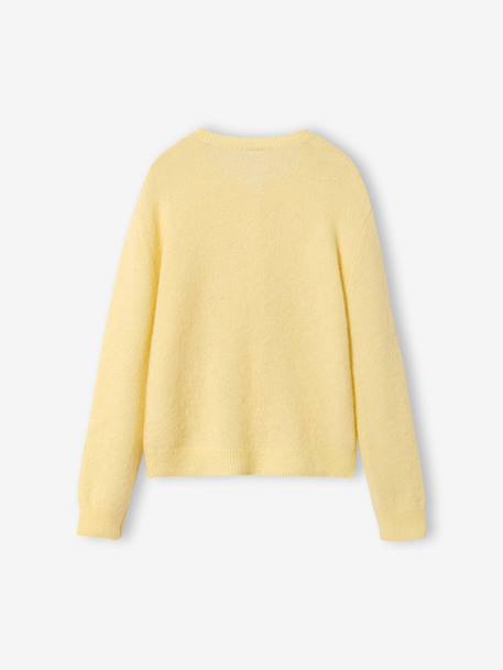 Gilet boutonné jaune pâle 4 - vertbaudet enfant 