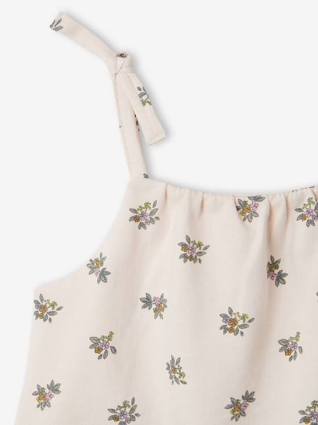 Combinaison bébé fille coton bio rose pâle 3 - vertbaudet enfant 