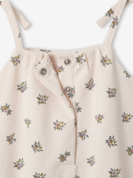 Combinaison bébé fille coton bio rose pâle 5 - vertbaudet enfant 