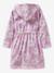 Peignoir de bain enfant MARGUERITE personnalisable, avec coton recyclé mauve 3 - vertbaudet enfant 