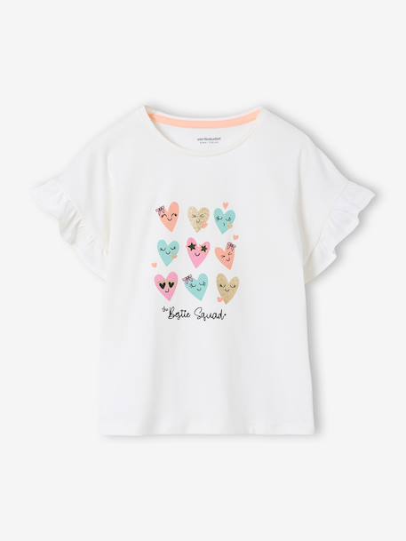 Lot 2 pyjashort cœurs écru 5 - vertbaudet enfant 
