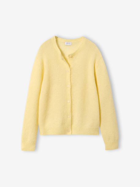 Gilet boutonné jaune pâle 3 - vertbaudet enfant 
