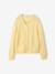 Gilet boutonné jaune pâle 3 - vertbaudet enfant 