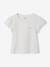 T-shirt manches courtes fille écru 2 - vertbaudet enfant 