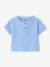 T-shirt bébé coton bio bleu+vert émeraude 1 - vertbaudet enfant 