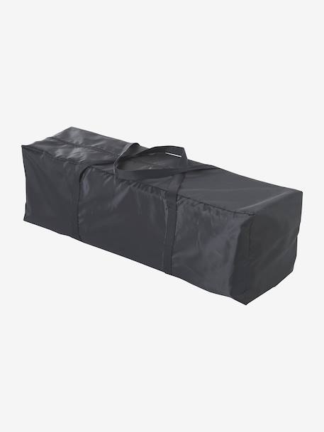 Lit pliant bébé 2 hauteurs de couchage anthracite+marine 6 - vertbaudet enfant 