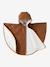 Poncho 18-36 mois pour siège auto caramel+vert sauge 2 - vertbaudet enfant 