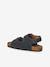 Sandales garçon cuir boucles bleu 3 - vertbaudet enfant 