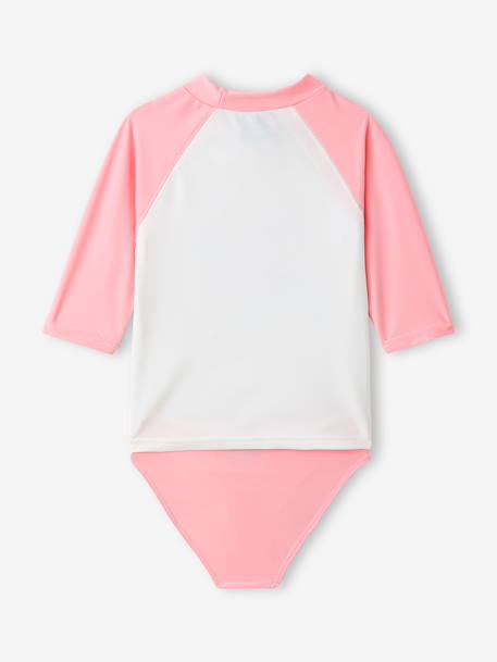 Maillot bain anti UV Snoopy rose bonbon 4 - vertbaudet enfant 