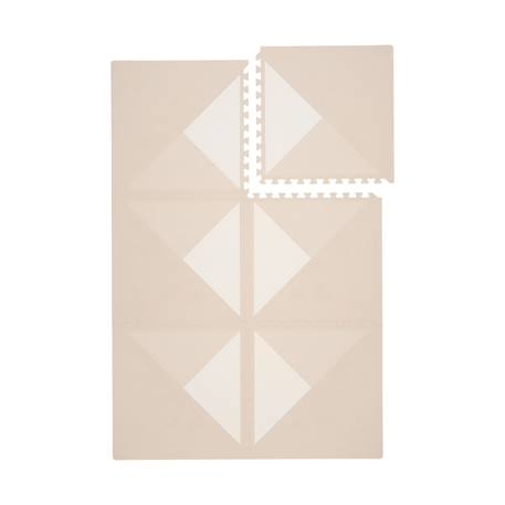 Tapis de jeu Haven Beige+Beige à motifs+Beige à rayures+Beige clair+Beige clair à motifs+Beige Losange+Camel+Marron Losange+Vert à motifs 44 - vertbaudet enfant 