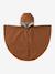 Poncho 18-36 mois pour siège auto caramel+vert sauge 1 - vertbaudet enfant 