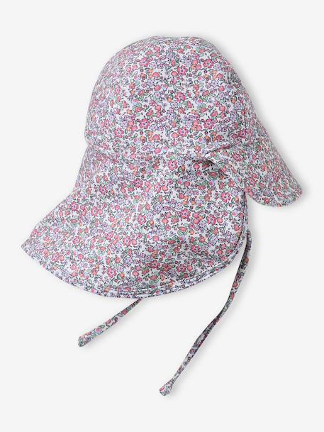 Casquette bébé fille anti UV écru 2 - vertbaudet enfant 