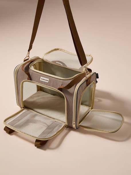 Sac à dos transport animal rayé beige 8 - vertbaudet enfant 