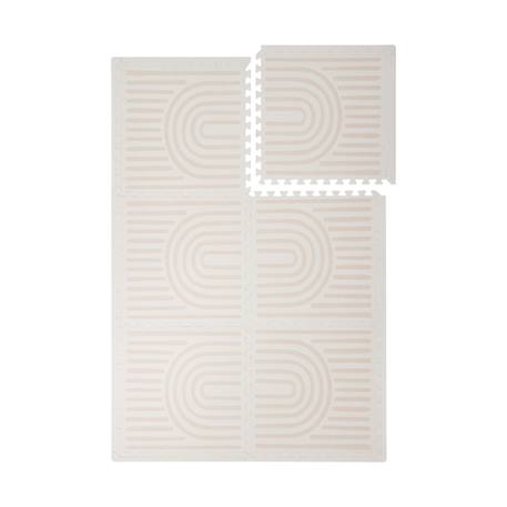 Tapis de jeu Haven Beige+Beige à motifs+Beige à rayures+Beige clair+Beige clair à motifs+Beige Losange+Camel+Marron Losange+Vert à motifs 14 - vertbaudet enfant 