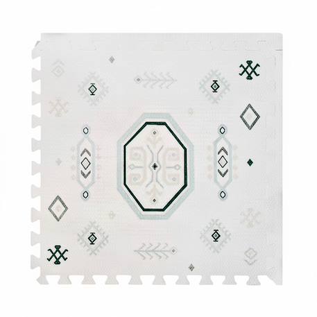 Haven Tapis d'Éveil et de Jeu Bébé et Enfant Beige+Beige à motifs+Beige à rayures+Beige clair+Beige clair à motifs+Beige Losange+Bleu+Camel+Marron Losange+Vert à motifs 57 - vertbaudet enfant 