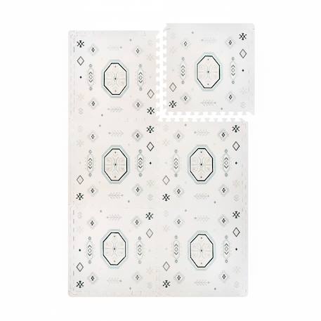 Tapis de jeu Haven Beige+Beige à motifs+Beige à rayures+Beige clair+Beige clair à motifs+Beige Losange+Camel+Marron Losange+Vert à motifs 50 - vertbaudet enfant 