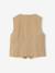 Veste garçon cérémonie sans manches en coton/ lin beige+beige clair+bleu+marine foncé+vert sauge 2 - vertbaudet enfant 
