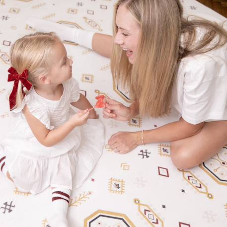 Haven Tapis d'Éveil et de Jeu Bébé et Enfant Beige+Beige à motifs+Beige à rayures+Beige clair+Beige clair à motifs+Beige Losange+Bleu+Camel+Marron Losange+Vert à motifs 11 - vertbaudet enfant 