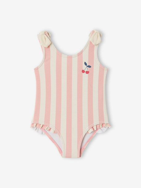 Maillot de bain 1 pièce rose 1 - vertbaudet enfant 