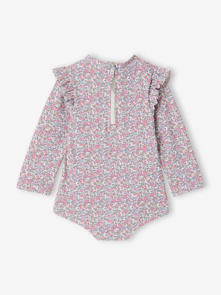 Maillot de bain manches longues anti UV écru 4 - vertbaudet enfant 