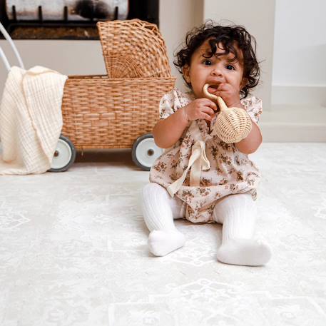 Tapis de jeu Haven Beige+Beige à motifs+Beige à rayures+Beige clair+Beige clair à motifs+Beige Losange+Camel+Marron Losange+Vert à motifs 29 - vertbaudet enfant 