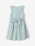 Ensemble robe patineuse boléro serre-tête blanc+vert sauge 14 - vertbaudet enfant 