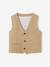 Veste garçon cérémonie sans manches en coton/ lin beige+beige clair+bleu+marine foncé+vert sauge 1 - vertbaudet enfant 