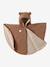 Poncho bébé pour siège auto cappuccino 2 - vertbaudet enfant 