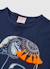 T-shirt fille en coton Bleu 3 - vertbaudet enfant 