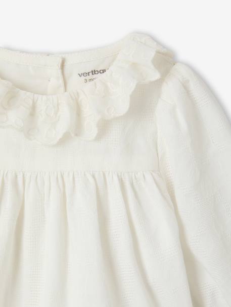Ensemble robe bandeau écru 4 - vertbaudet enfant 
