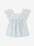 Ensemble short haut gaze de coton blush+vert sauge 7 - vertbaudet enfant 