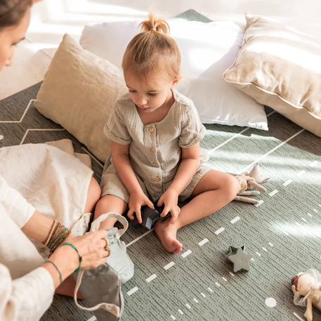 Haven Tapis d'Éveil et de Jeu Bébé et Enfant Beige+Beige à motifs+Beige à rayures+Beige clair+Beige clair à motifs+Beige latte+Beige Losange+Camel+Gris à motifs+Marron Losange+Vert 65 - vertbaudet enfant 