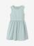 Ensemble robe patineuse boléro serre-tête blanc+vert sauge 11 - vertbaudet enfant 