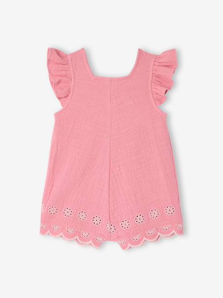 Combinaison courte bébé fille rose 3 - vertbaudet enfant 