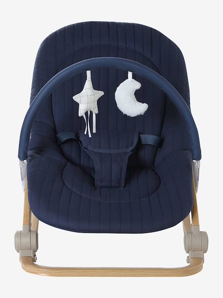 Transat avec arche Babydream Bord de mer+écru+gris/blanc+tilleul 2 - vertbaudet enfant 