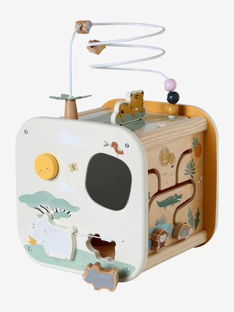 Cube multi-activités en bois FSC® Tanzanie 6 - vertbaudet enfant 