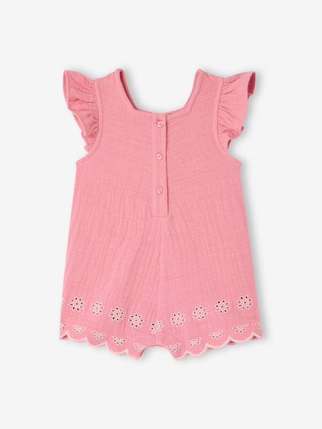 Combinaison courte bébé fille rose 2 - vertbaudet enfant 